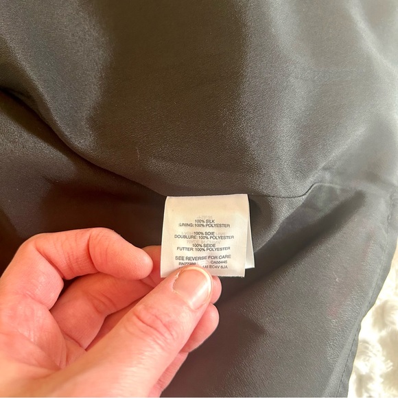 J Crew Women’s Colorful Abstract Silk Midi Dress Sz 4 - Picture 10 of 11